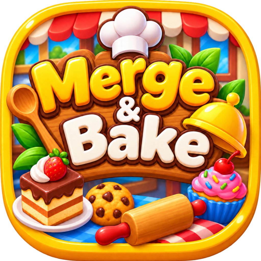 Merge & Bake Icon